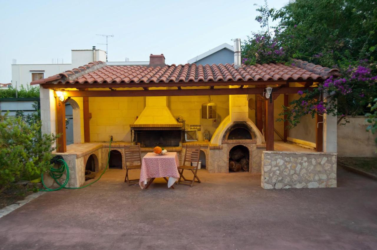 Villa Elli 2 Beach-Front Villa With Garden 伊第亚 外观 照片